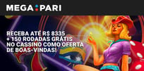 Megapari Casino: pacote de boas-vindas de até R$ 8.335 + 150 rodadas grátis